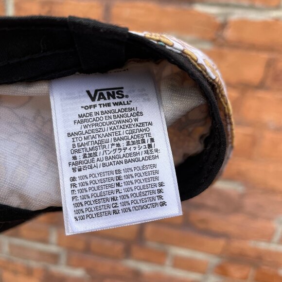 [SOLD on Curtsy] Vans Floral Mushroom 70s Print Bucket Hat Size Small/Medium - Picture 5 of 6